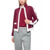 Marccain Sports - AS 3106 J06 - bordeaux losse jersey jas 